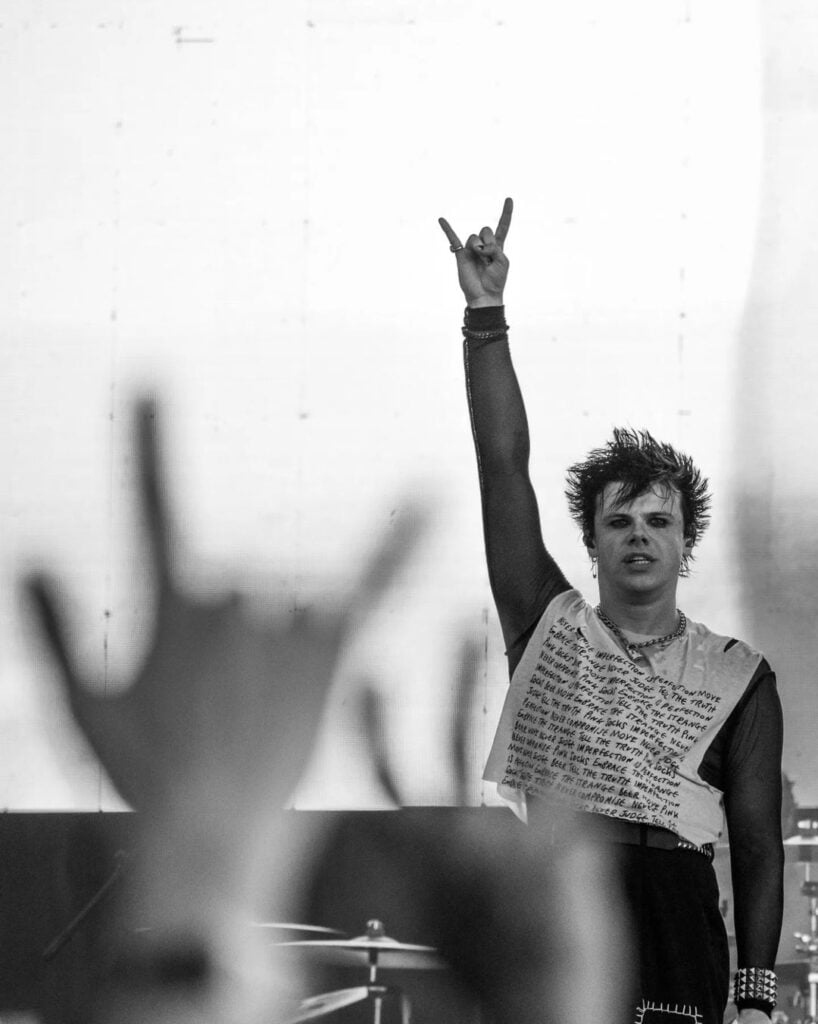 Yungblud en Lolapallooza 2023 - Agencia Fanky - Arturo Ledezma
